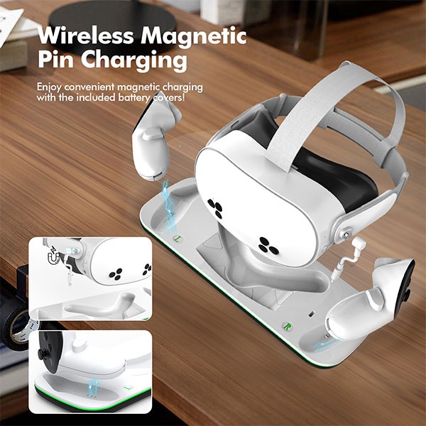 TY-3868 Charging Dock Compatible with Meta Quest 3/3S