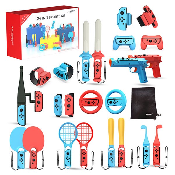 24 in 1 Switch Sports Accessories Bundle