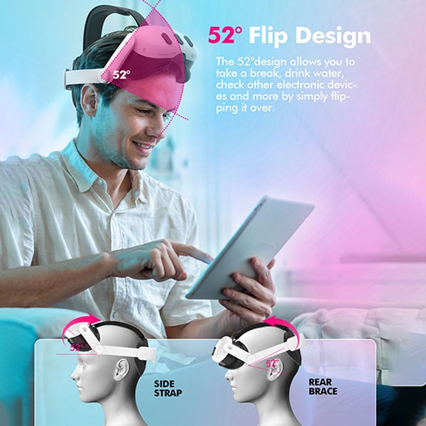 301 Head Strap Compatible with Meta Quest 3/3S