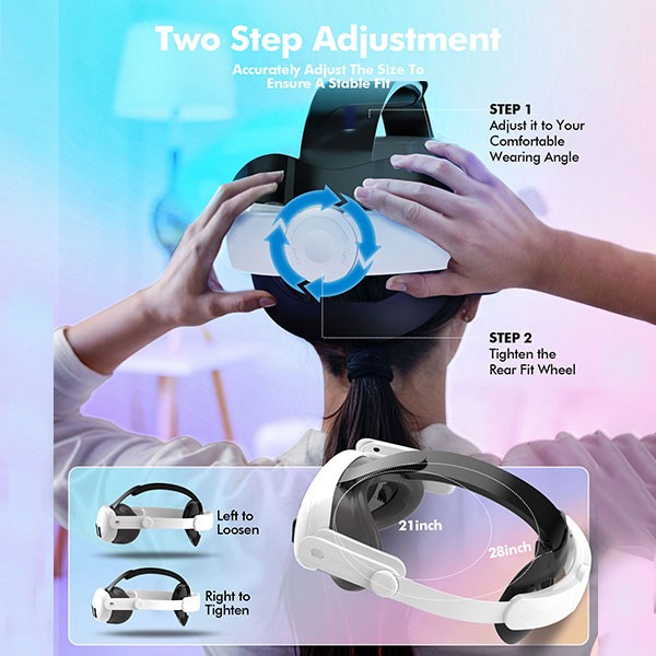 301 Head Strap Compatible with Meta Quest 3/3S