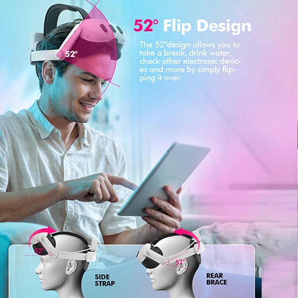 VR Battery Head Strap 13000mAh