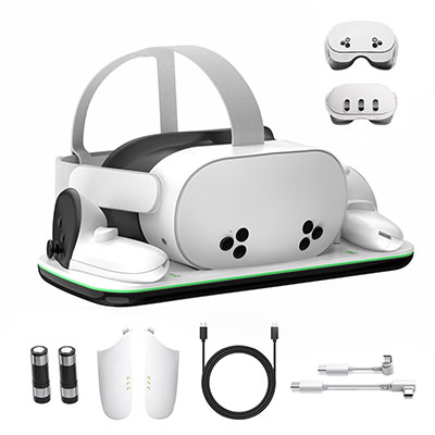 Charging Dock Compatible with Meta Quest 3/3S
